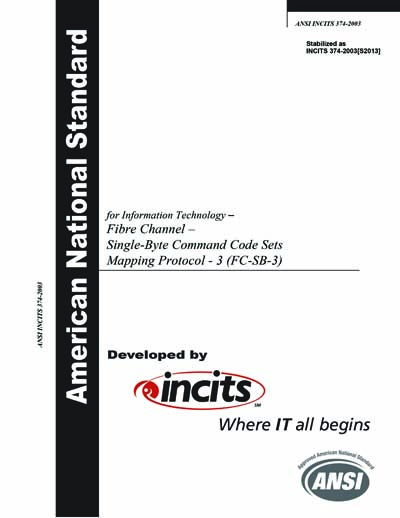 Standards PDF Cover Page